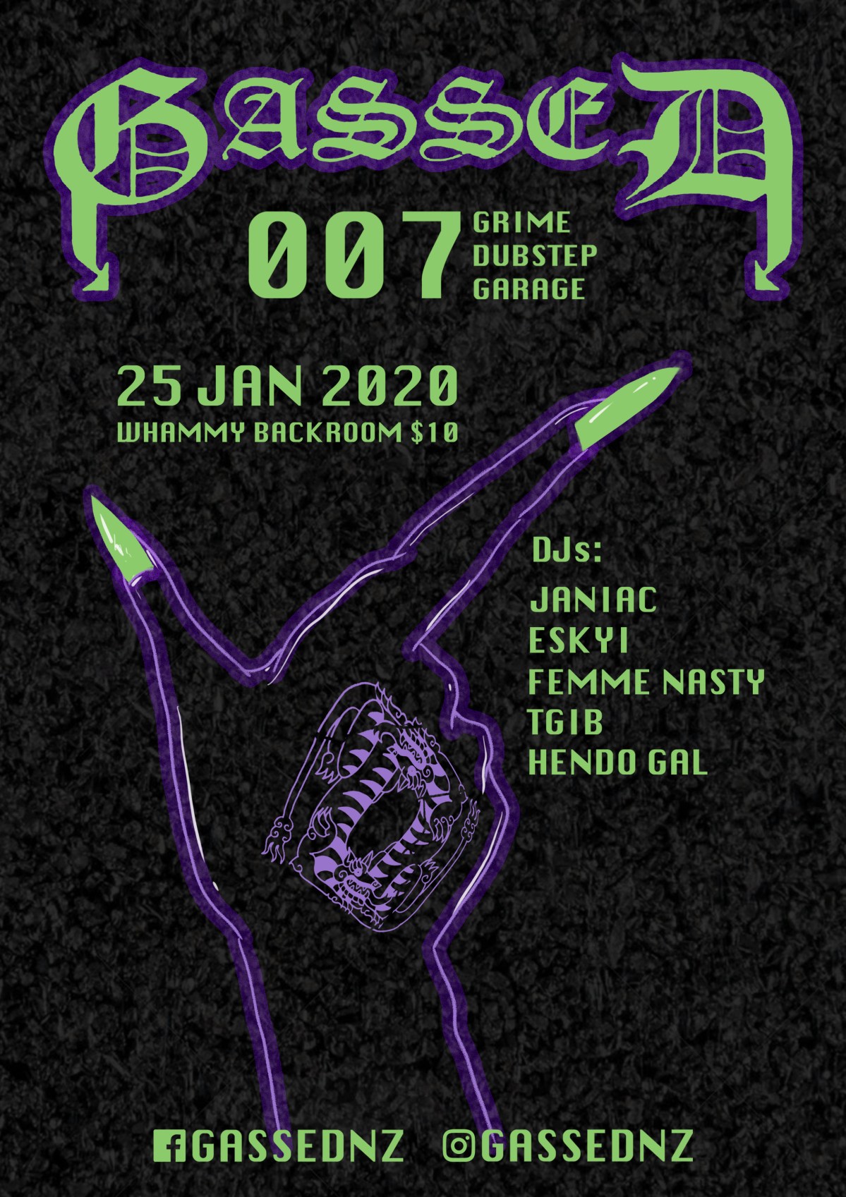 Gassed007 Event Posters